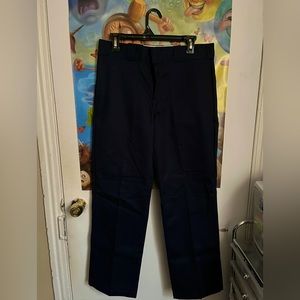 Navy Blue Dickies Original Fit Pants (Work Pant)